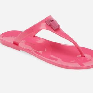 Kurt Geiger London Brixton Jelly Sandal- Fuschia